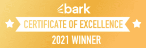 Bark Certificate Of Excellence 2021 Winner