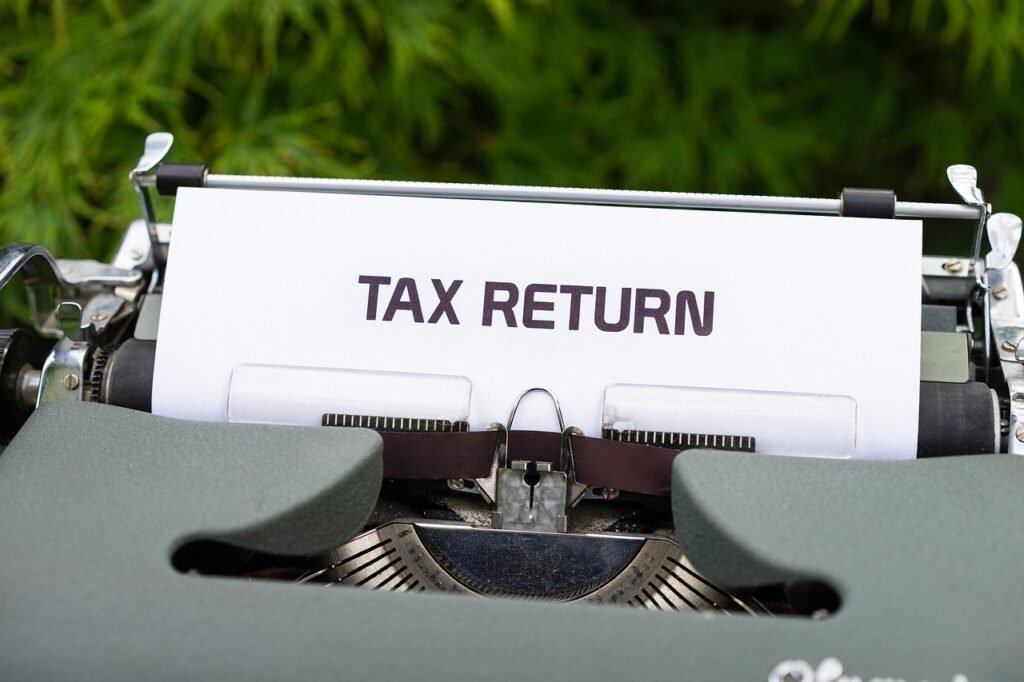 tax return paper